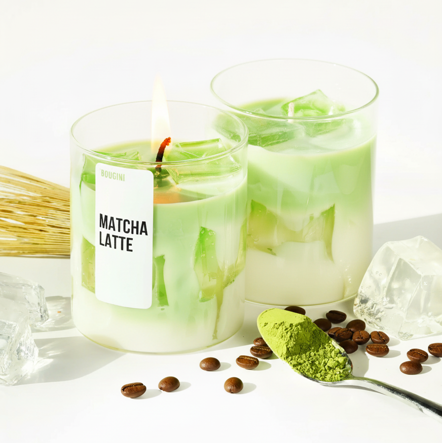 Bougie Parfumé Matcha Latte
